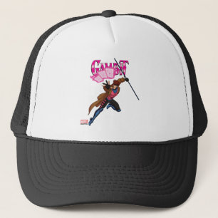 Gambit Character Pose Trucker Hat