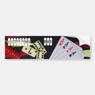 gambler bumper sticker