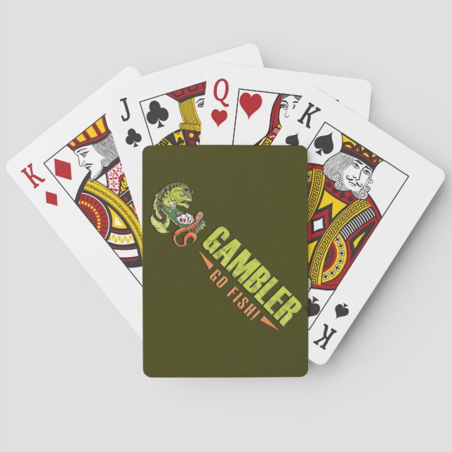 Gambler Lures Playing Cards (Back)