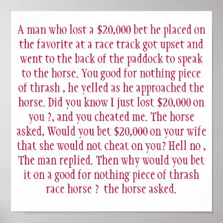 Gamblers mistake posters