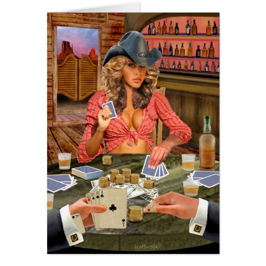 GAMBLIN' COWGIRL CARDS (Front)