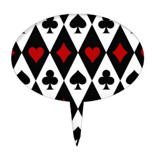 Gambling Blackjack Card Player Casino Las Vegas Cake Topper