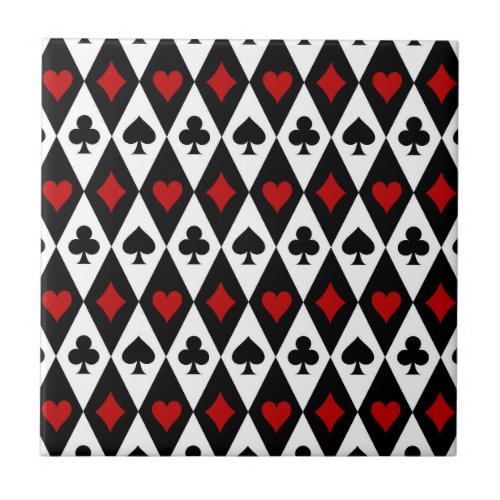 Gambling Blackjack Card Player Casino Las Vegas Ceramic Tile