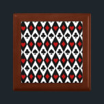 Gambling Blackjack Card Player Casino Las Vegas Gift Box<br><div class="desc">When you look at the symbols of the playing cards,  such as the club,  the heart,  the spade or the diamond,  you immediately think of games like poker or blackjack,  casinos and Las Vegas. If you are a gambler,  this design is made for you.</div>