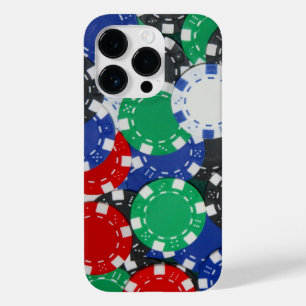 gambling chips Case-Mate iPhone 14 pro case
