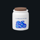 Gambling Fund Dice Jar<br><div class="desc">Gambling Fund Dice Jar</div>