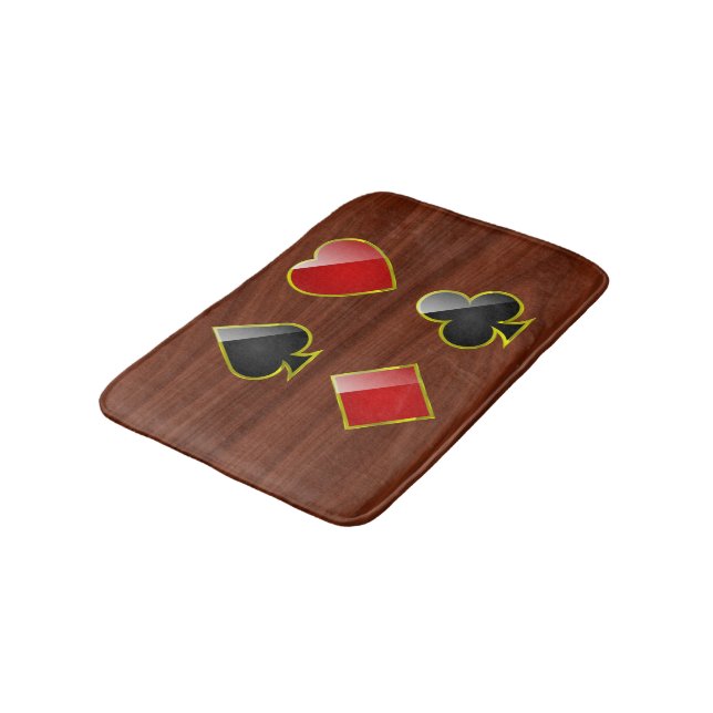 Gambling hall bathroom mat (Angled)