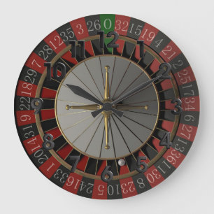 Gambling hall large clock