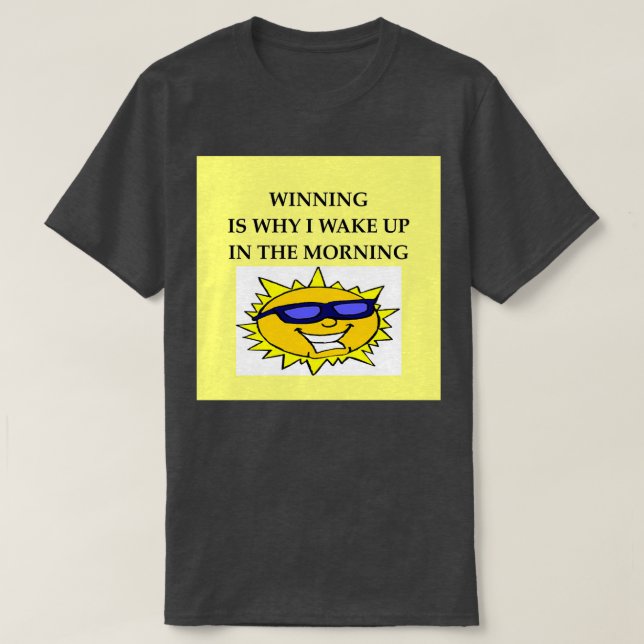 Gambling Joke T-Shirt (Design Front)