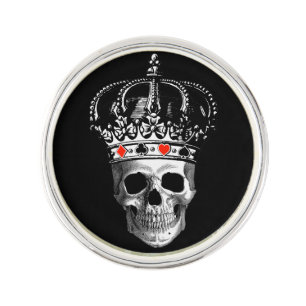 Gambling King Lapel Pin