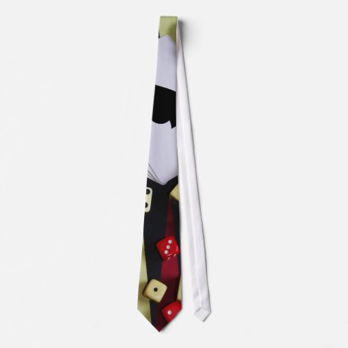 gambling neck tie