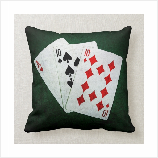 Gambling Pillows Elegant
