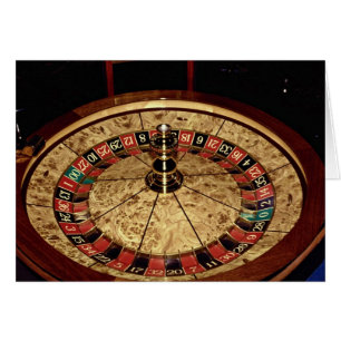 Gambling, roulette cards