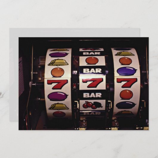 Gambling, slot machines (Front/Back)