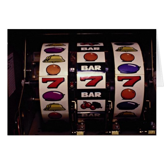 Gambling, slot machines cards (Front Horizontal)