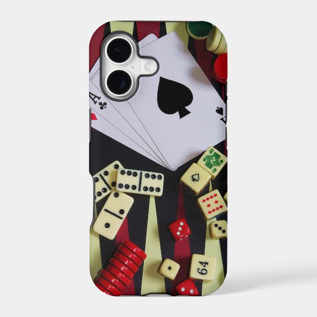 Gambling table iphone case (Back)