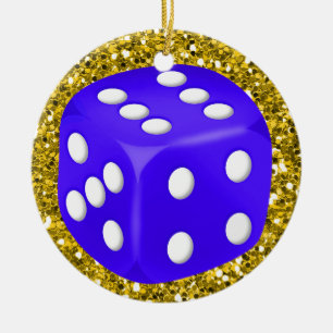 Gambling - Vegas Ceramic Ornament