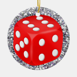 Gambling - Vegas Ceramic Ornament