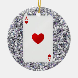 Gambling - Vegas Ceramic Ornament