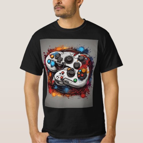 Game Badge Collection Elevate Your Gaming Wardrob T_Shirt