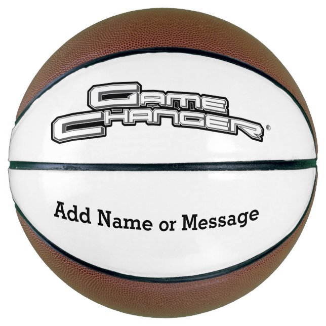 "Game Changer" Regulation Size Basketball (Front)
