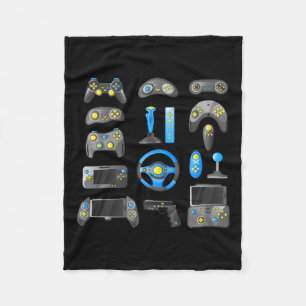 Game Control All The Things Video Game 1 Fleece Blanket