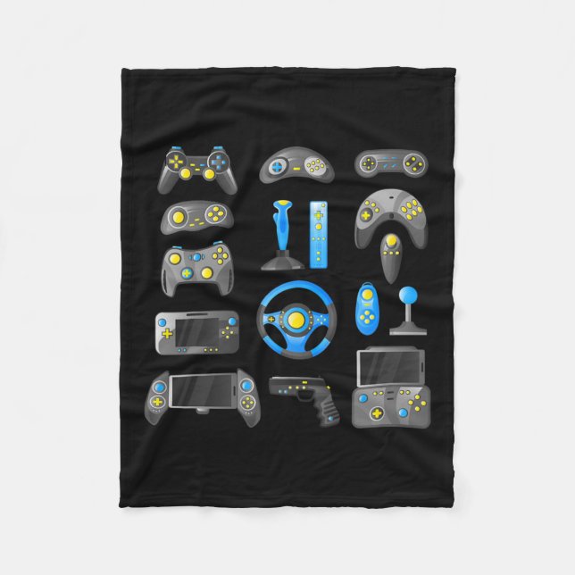 Game Control All The Things Video Game 1  Fleece Blanket (Front)