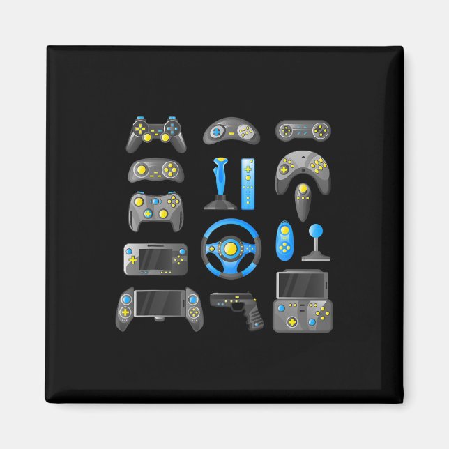 Game Control All The Things Video Game 1  Magnet (Front)