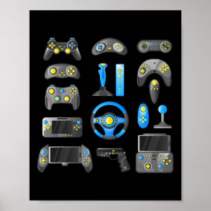 Game Control All The Things Video Game 1  Poster