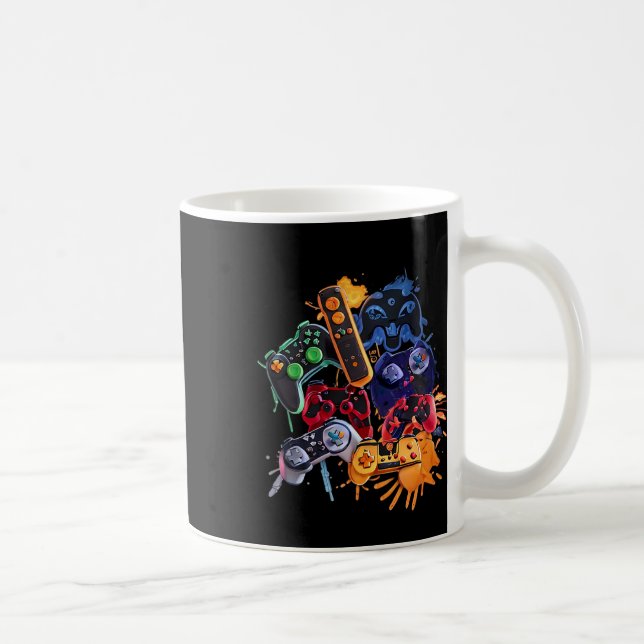 Game Control All The Things Video Game Controller  Coffee Mug (Right)