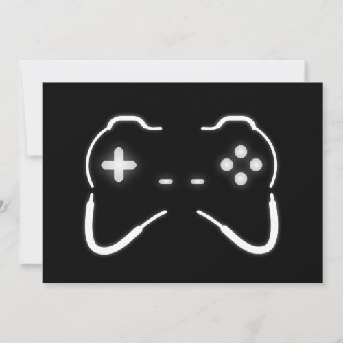 Game Controller Personalized Invitation