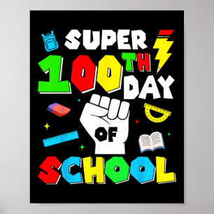 Game Controller Level 100 Days Of School Unlocked Poster