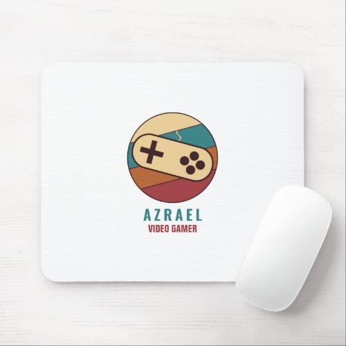 Game Controller Logo Video Gamer Mouse Pad