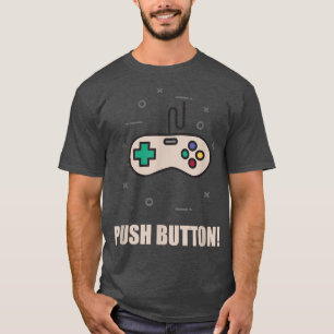 Game Controller Push Buttons  T-Shirt