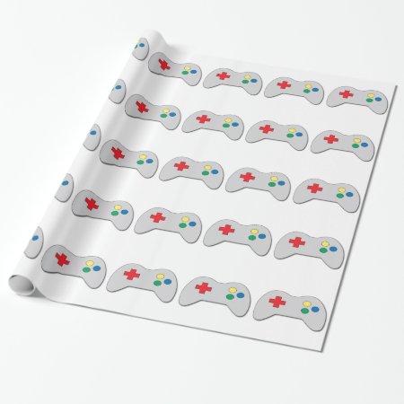Game Controller Wrapping Paper