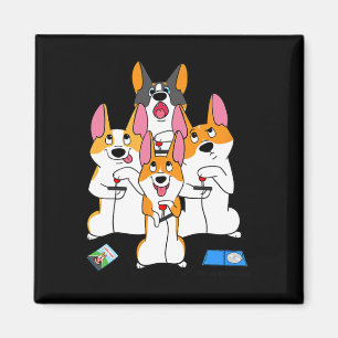 Game Corgi Video Game Graphic Gamer Meme Gaming Magnet