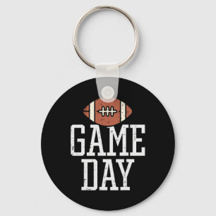 Game Day American Football Player Team Coach Men W Keychain