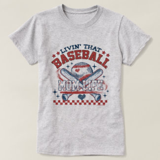 Game Day Baseball Mom Tee - Baseball Graphic Tee
