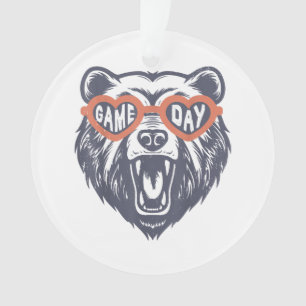 Game Day Bear Ornament