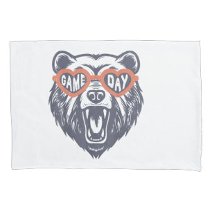 Game Day Bear Pillow Case