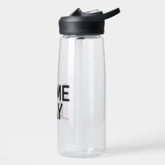 Game Day Bold Statement Design Water Bottle
