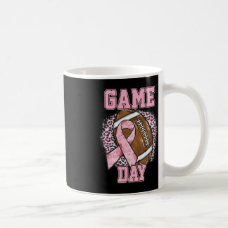 Game Day - Breast Cancer Awareness Pink Football M Coffee Mug