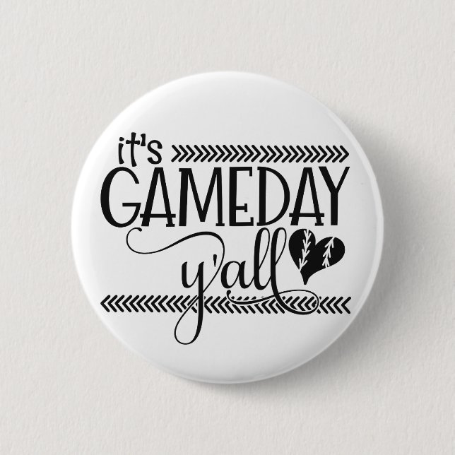 Game Day  Button (Front)
