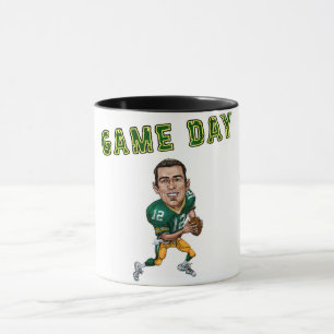 Game Day Football Mug   Sports Fan Gift