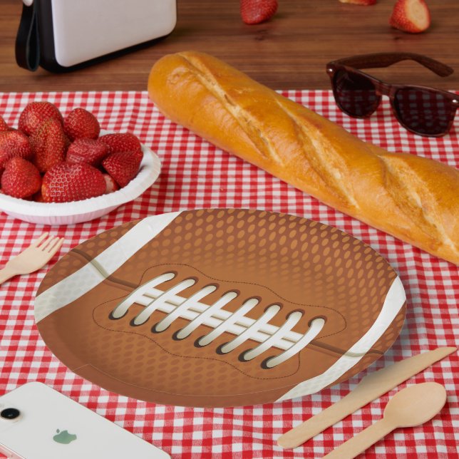 Game Day Football Party Plates (Picnic)