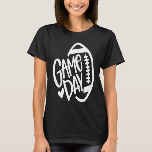 Game Day Football Player American Football T_Shirt