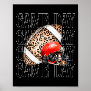 Game Day Football Poster