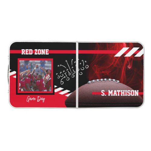 Game Day Football Red Zone Tailgating Table
