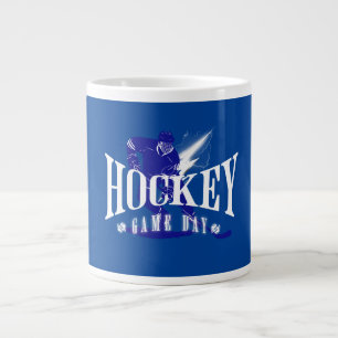 Game day giant coffee mug for hockey players