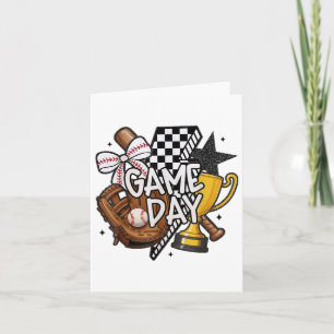 Game Day Mama Baseball Mom For Women Girl Kid Card